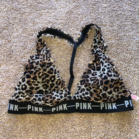 cheetah bralette
